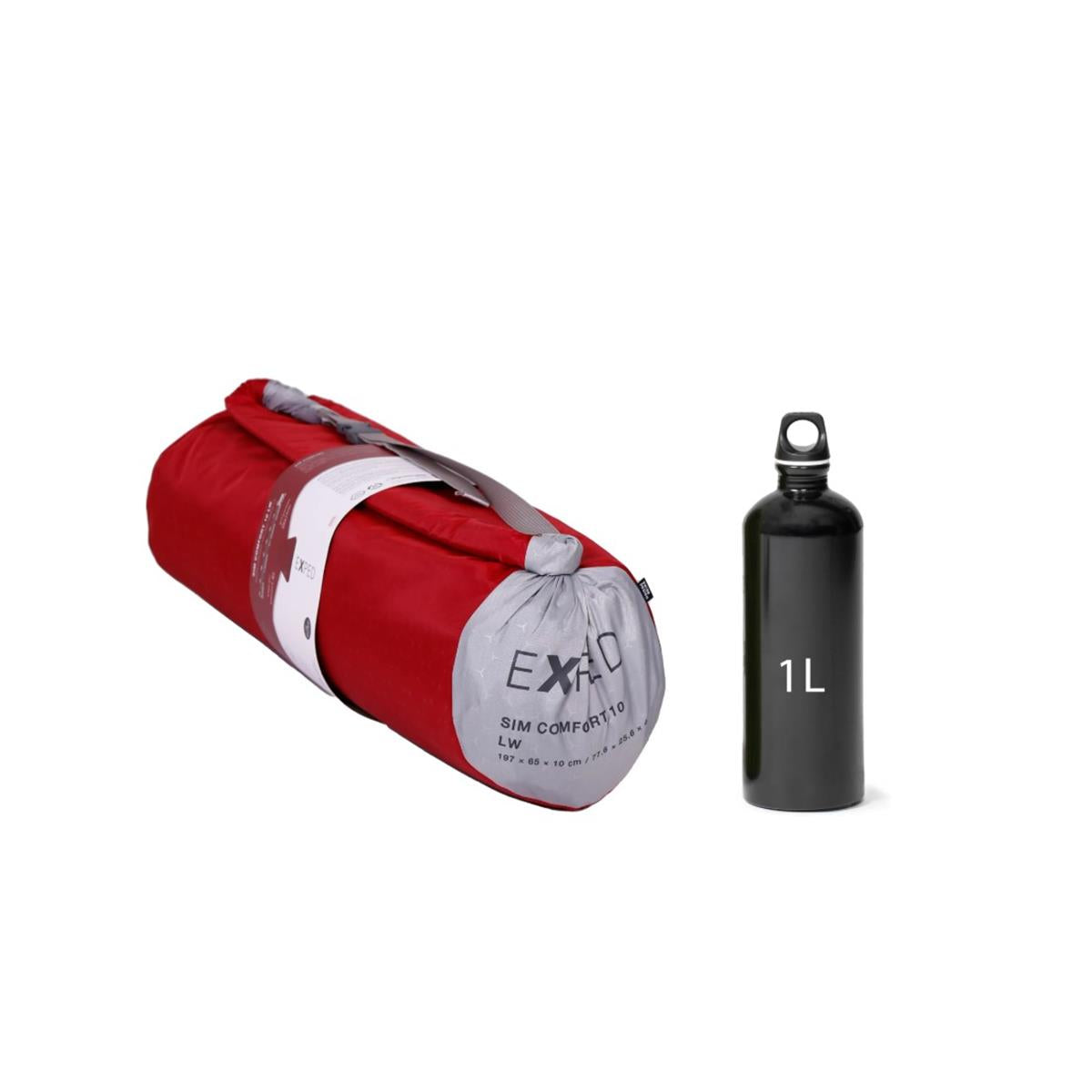 Exped SIM Comfort 10 LW - ruby red, Bild 3 von 5