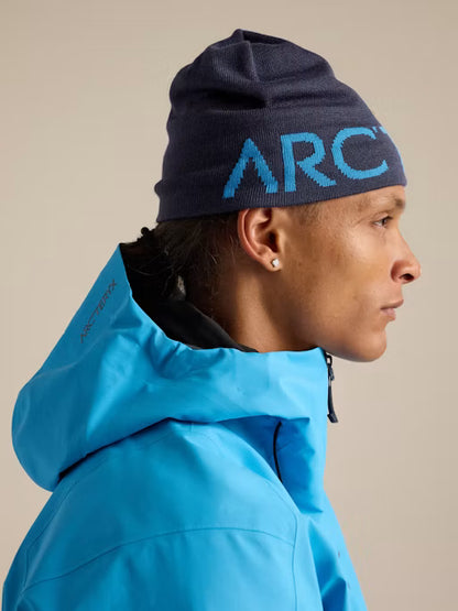Word Head Toque black sapphire/aqua