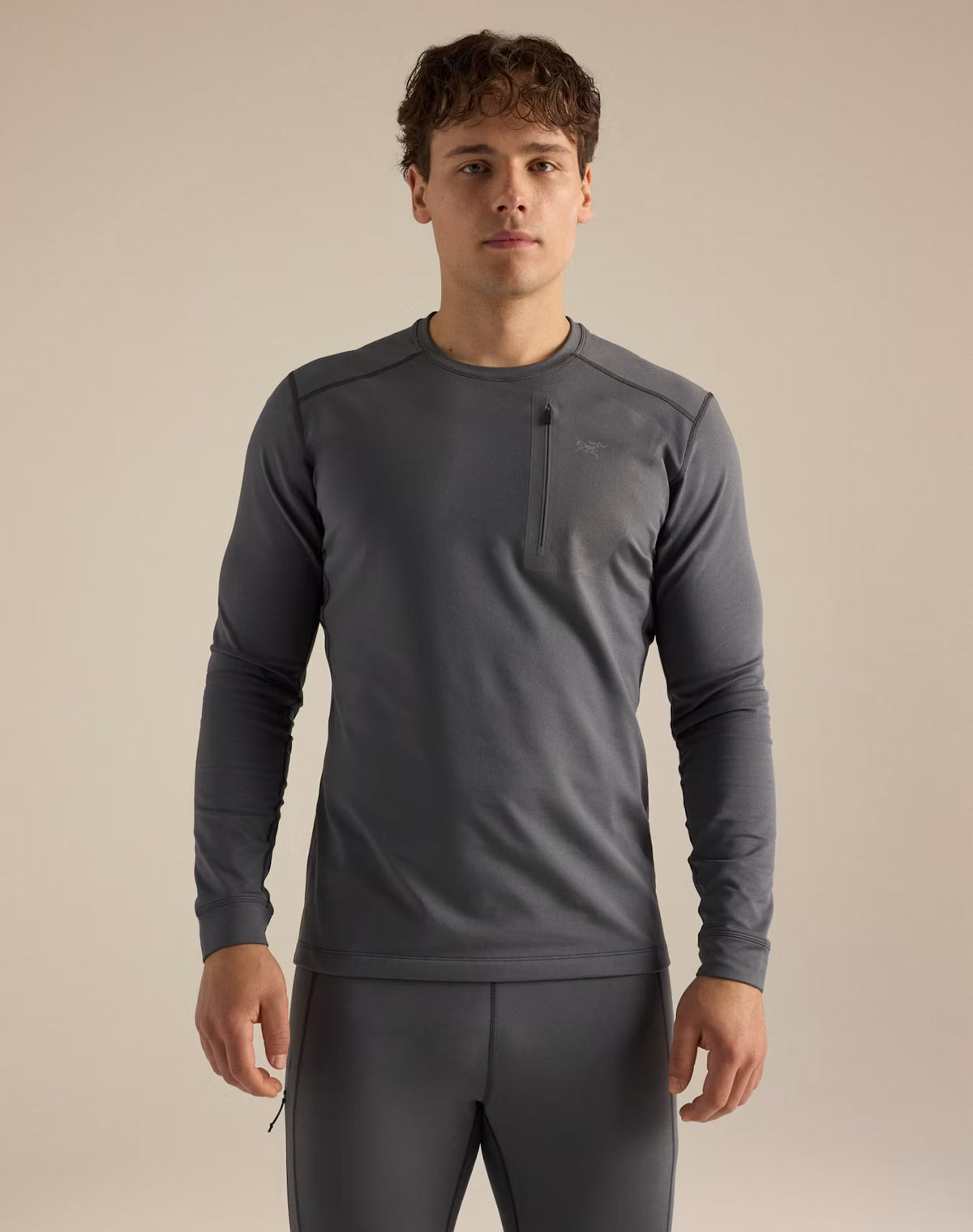 Rho LT Zip Neck M cloud