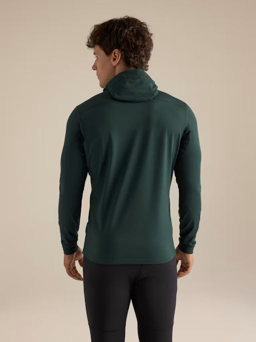Rho LT Zip Neck M dark jade, Bild 4 von 6
