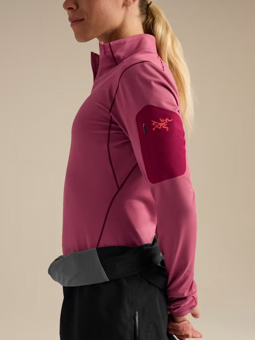 Rho Zip Neck W lt renegade, Bild 5 von 6