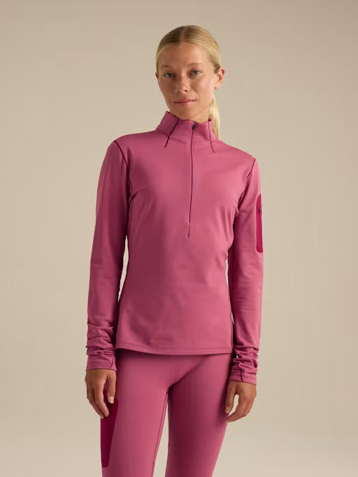 Rho Zip Neck W lt renegade