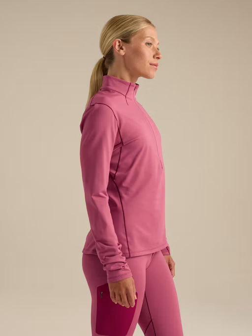 Rho Zip Neck W lt renegade