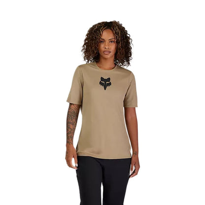 FOX Ranger Fox Head Trikot Damen - sand