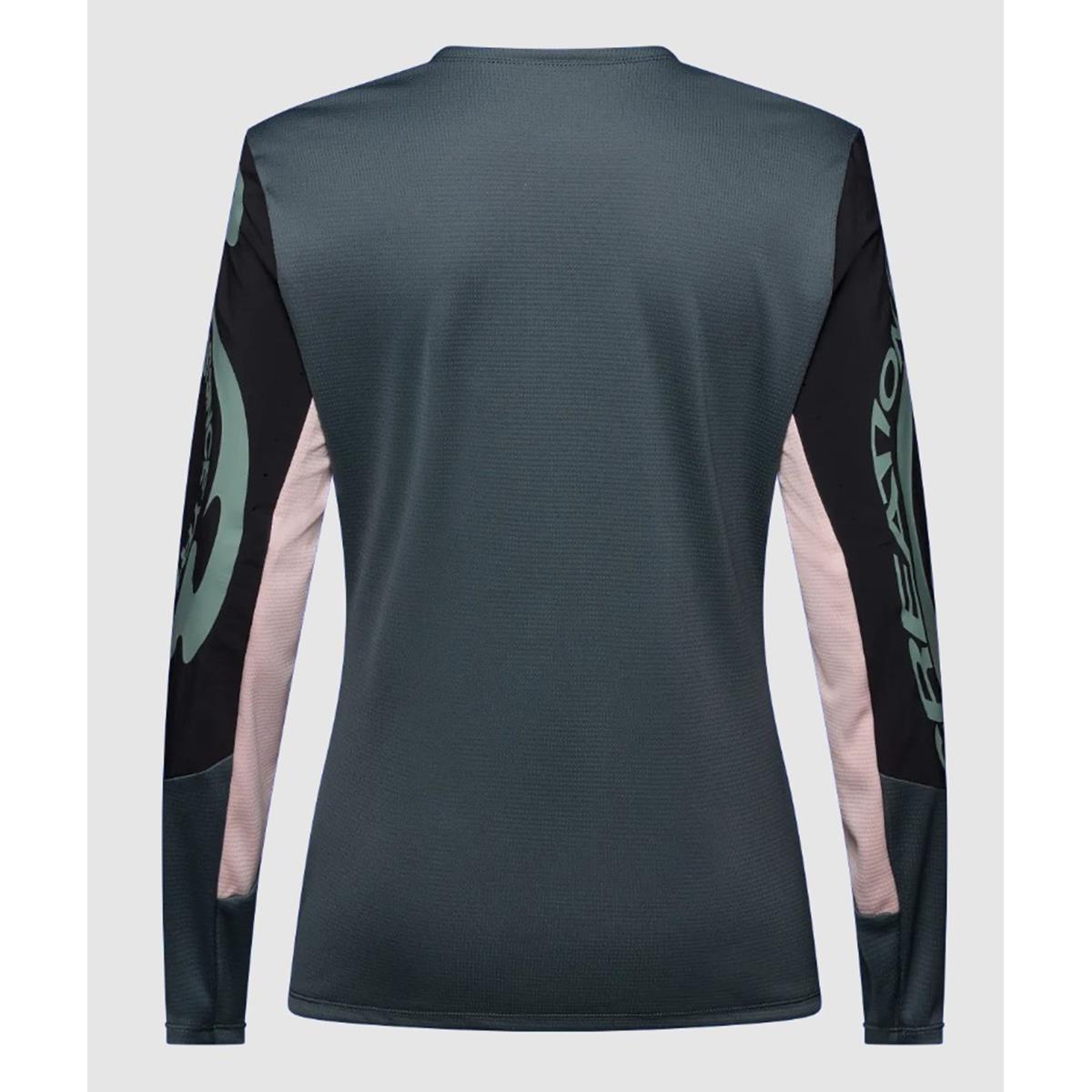 FOX Defend Creation Langarmtrikot für Damen Tiefes Kobaltblau, image 2 of 3