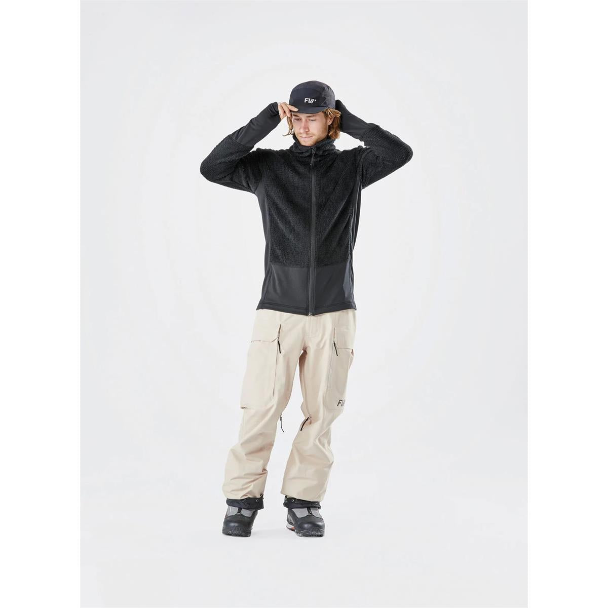 FW Apparel Manifest Alpha Fleece Jacket MDL slate black, image 2 of 3