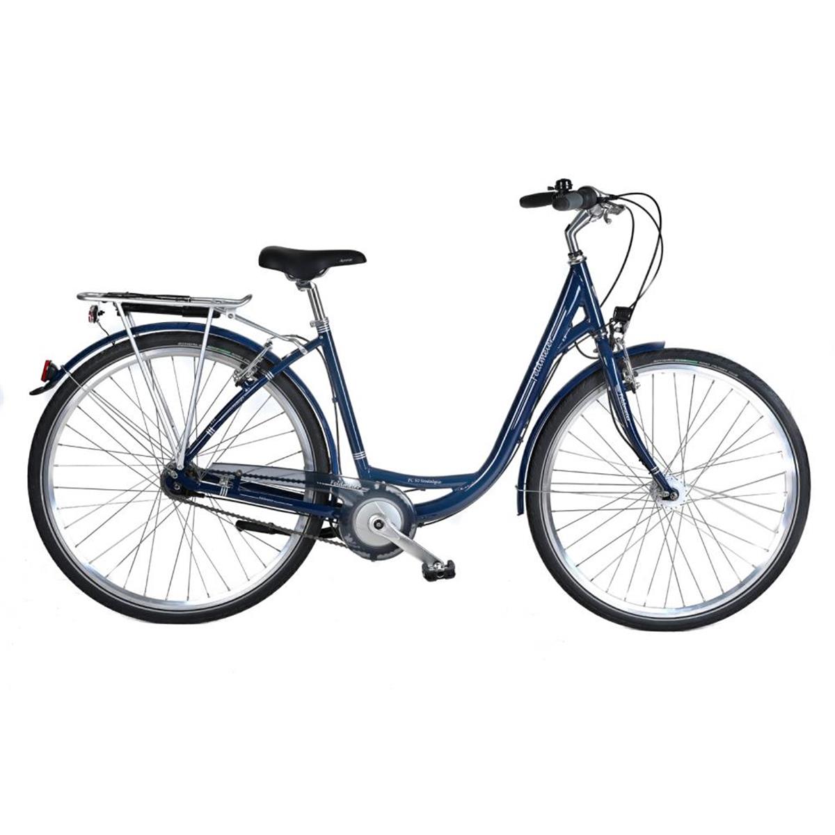 Feldmeier FC Alu City 28" dunkelblau glanz silber
