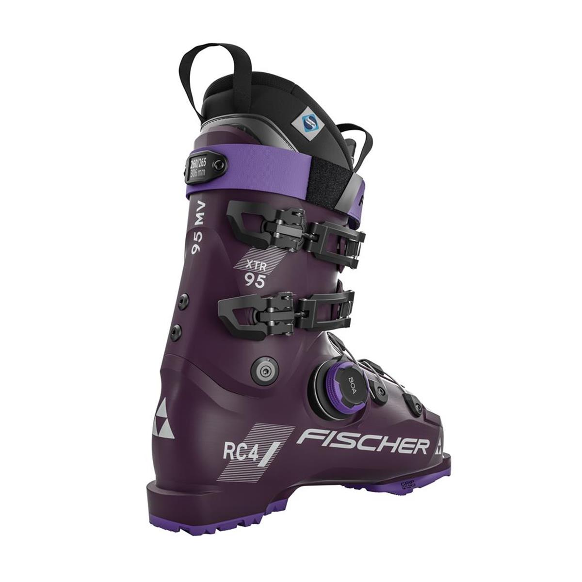 Fischer XTR RC4 95 MV Boa Women wineberry, image 2 of 3