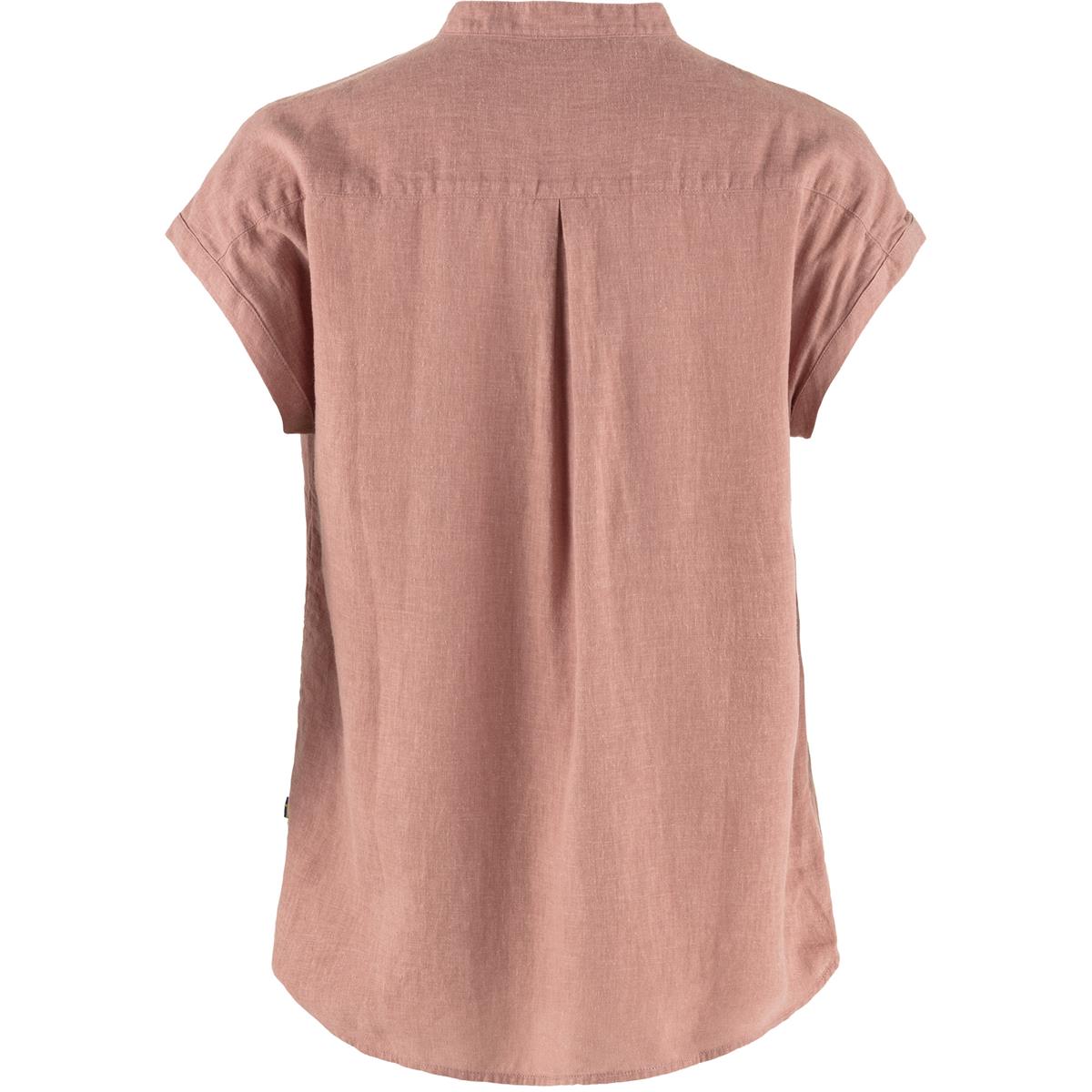 Fjäll Räven Övik Hemp SS dusty rose Damen Hemd