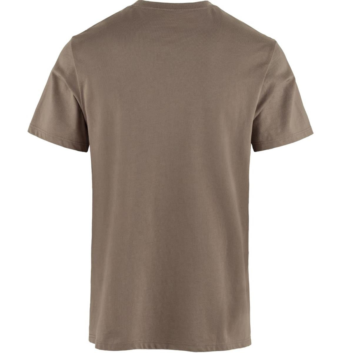 Fjäll Räven Multicolor Logo M suede brown Herren T-Shirt