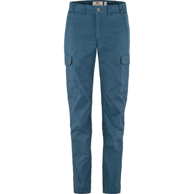 Fjäll Räven Stina Trousers indigo blue Damen Trekkinghose