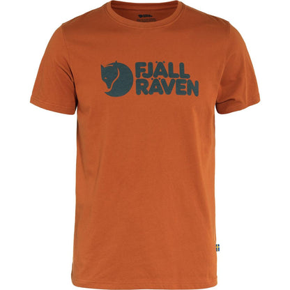 Fjäll Räven Logo M terracotta brown Herren T-Shirt