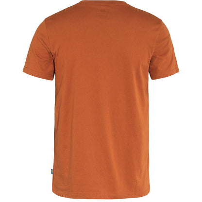Fjäll Räven Logo M terracotta brown Herren T-Shirt