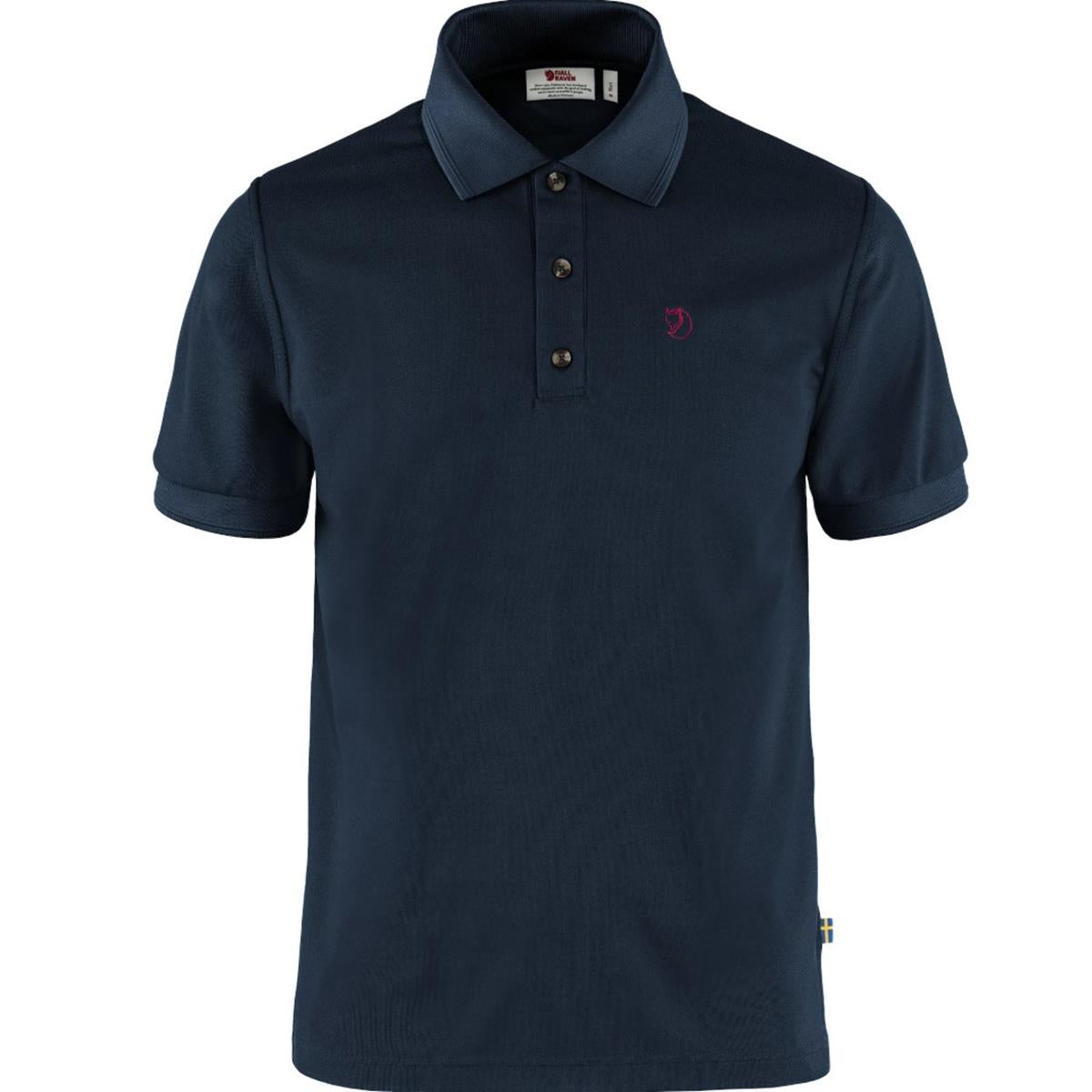 Fjäll Räven Crowley Pique Shirt M blueblack