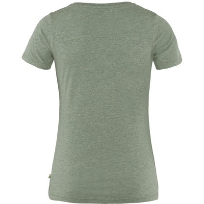 Fjäll Räven 1960 Logo T-Shirt W patina green-melange