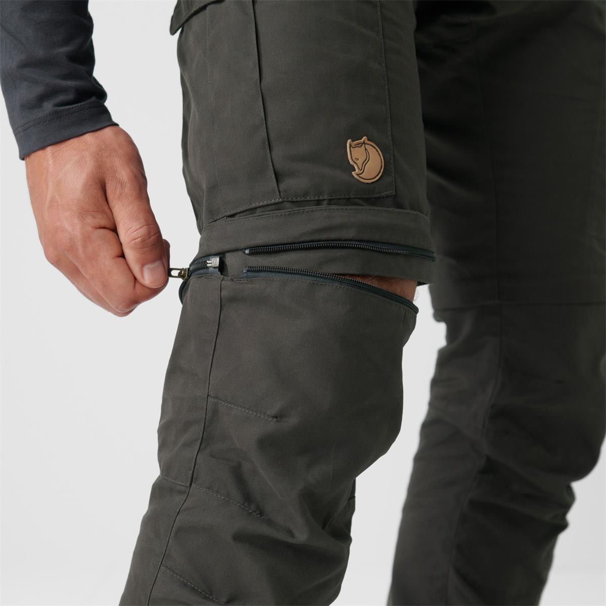Fjäll Räven Karl Pro Zip-Off Trousers dark grey, image 3 of 5