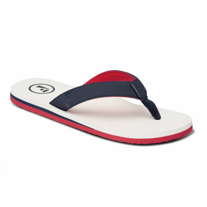 FOAMLIFE Traa WC - Mens Flip Flops - white