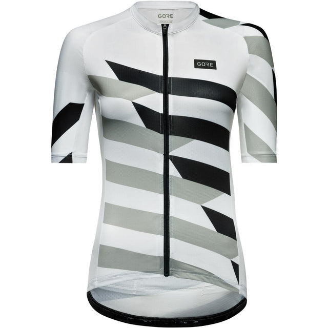 GOREWEAR Spirit Signal Chaos Trikot Damen white/lab grey