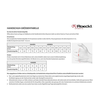 Roeckl Sports Tofane Junior black shadow