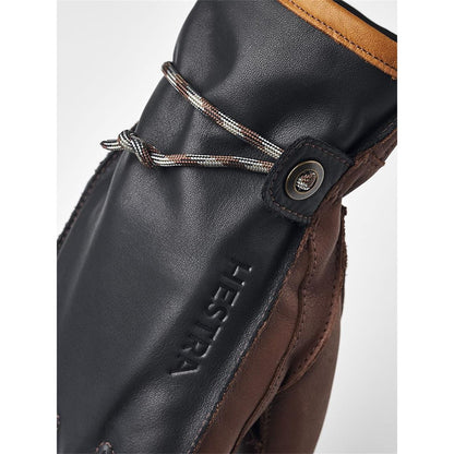 Hestra Wakayama 5-finger navy brown
