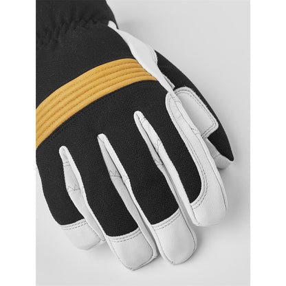 Hestra Couloir 5-finger black offwhite