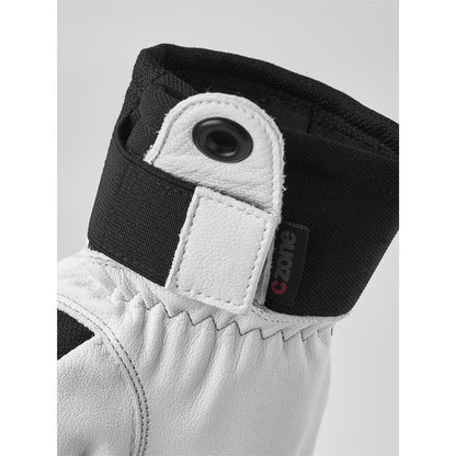 Hestra Couloir 5-finger black offwhite