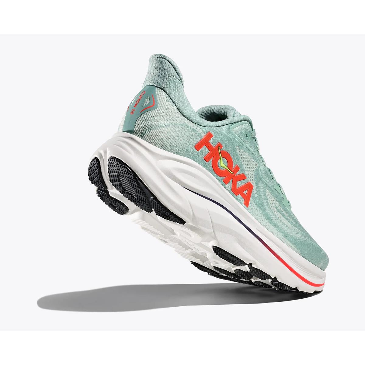 Hoka Clifton 10 Men sage neon flame