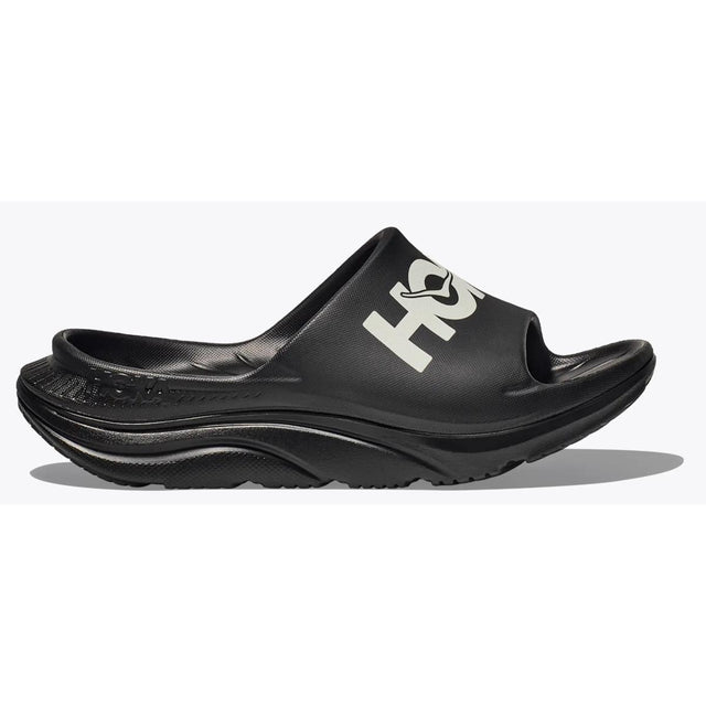 Hoka Ora Athletic Slide Unisex black white