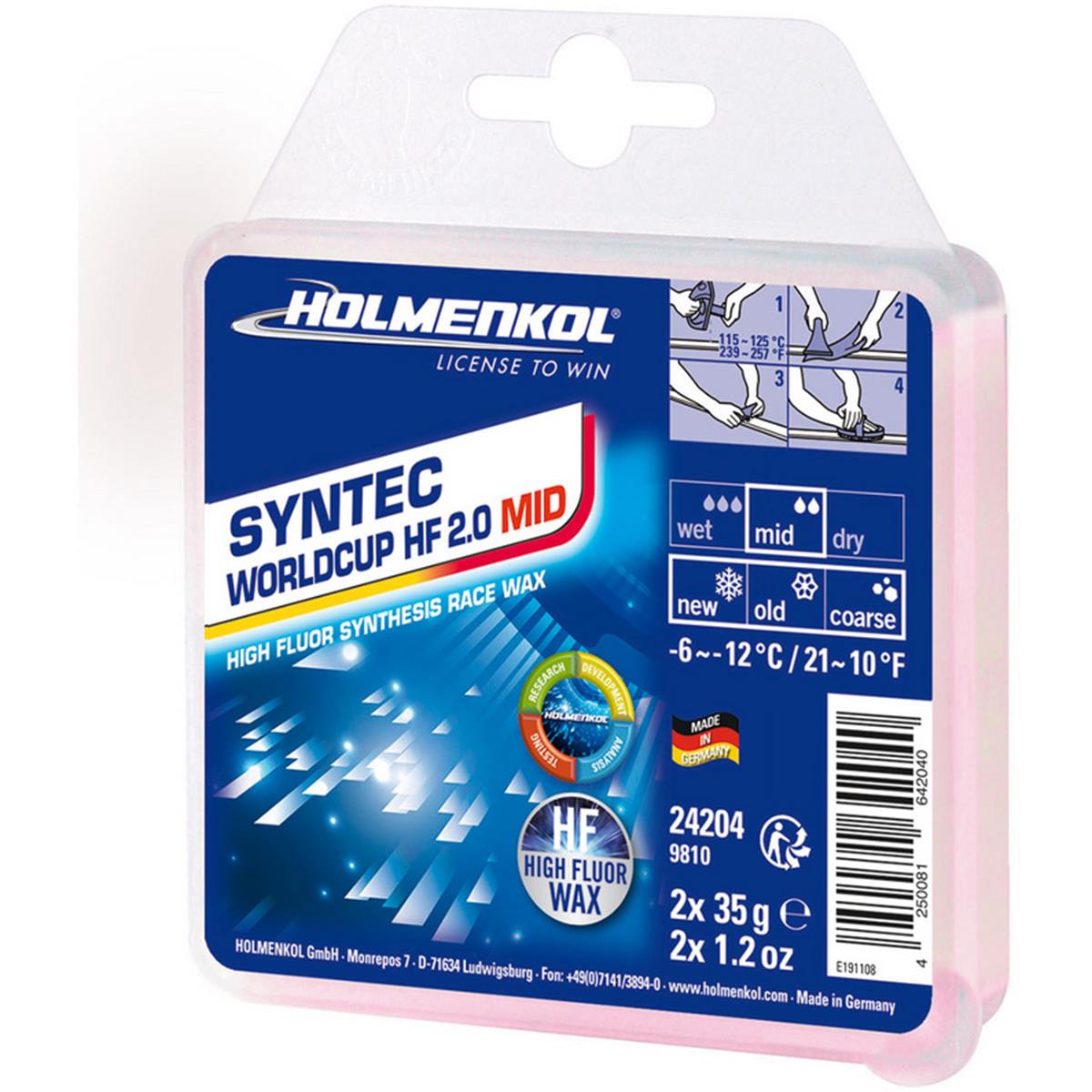 Holmenkol Syntec Worldcup HF 2.0 Mid 2x35g