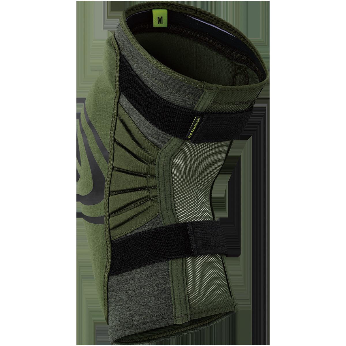 IXS Carve EVO+ knee guard olive