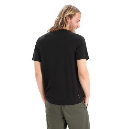 Icebreaker Tech Lite II SS Remarkable Range black Herren Merino T-Shirt