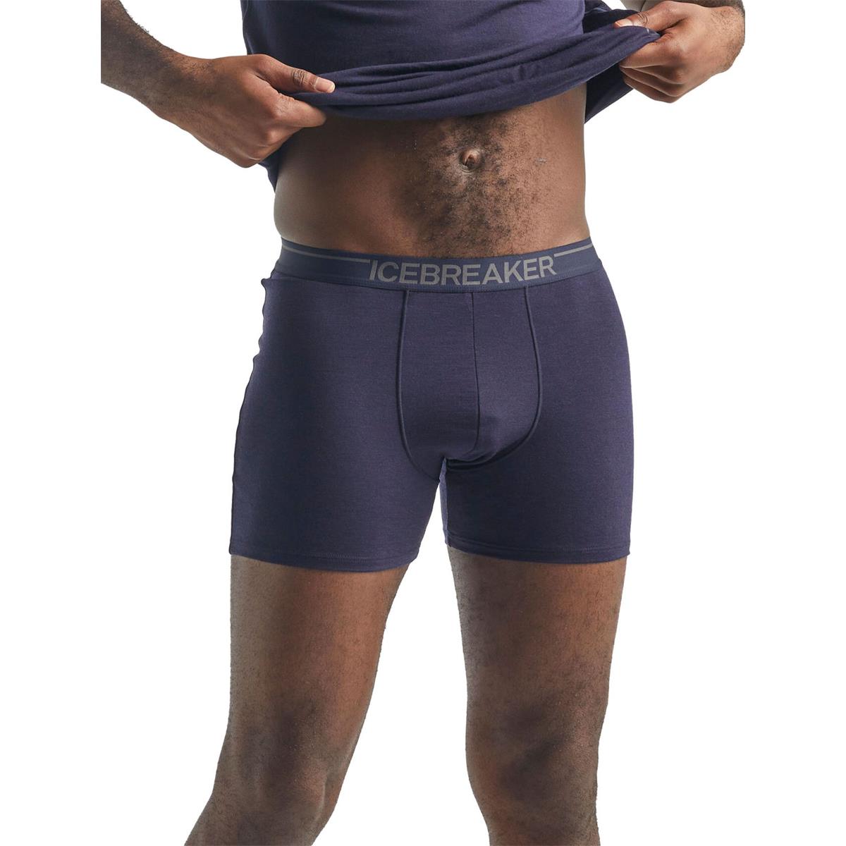 Icebreaker Anatomica Boxers midnight navy Herren Merino Unterhose, Bild 2 von 5