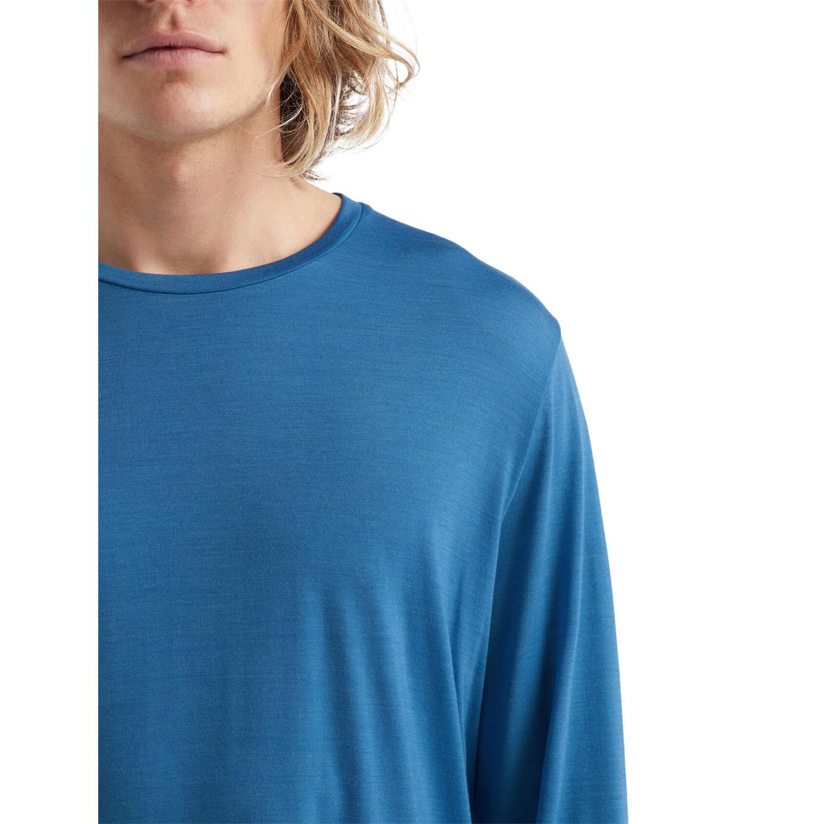 Icebreaker Sphere II LS Tee azul Herren Merino Longsleeve, Bild 5 von 6