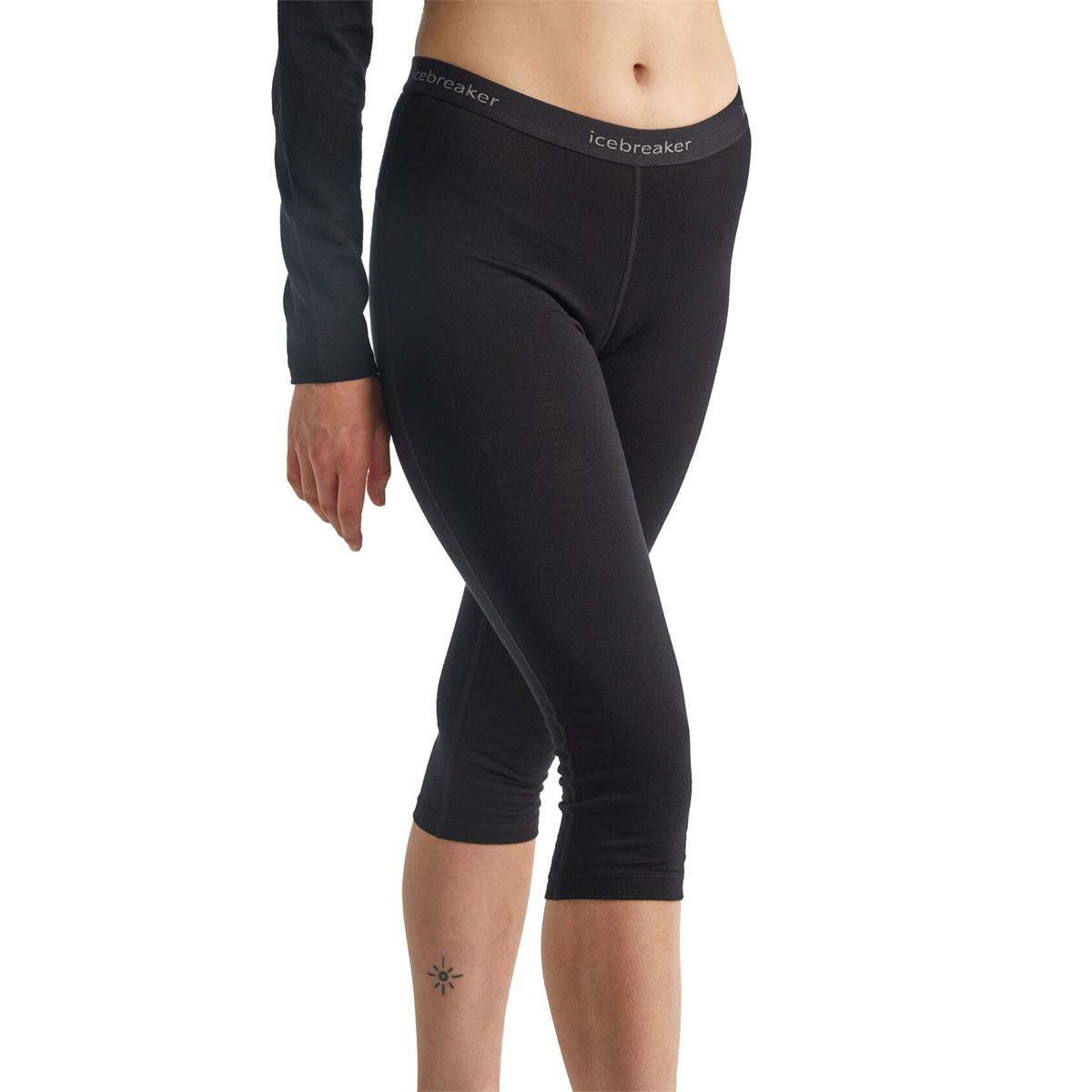 Icebreaker 200 Oasis Legless black Damen Merino Unterhose
