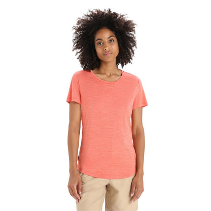 Icebreaker W Sphere II SS Tee vibrant earth heather Damen T-Shirt