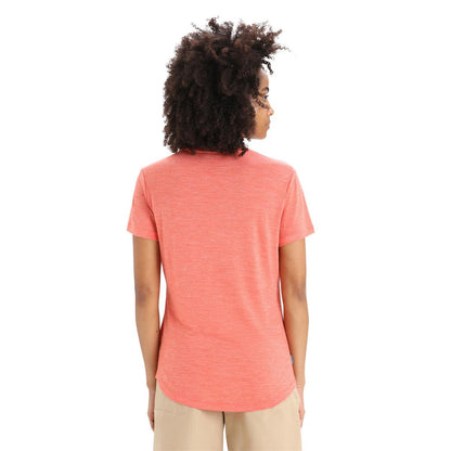 Icebreaker W Sphere II SS Tee vibrant earth heather Damen T-Shirt