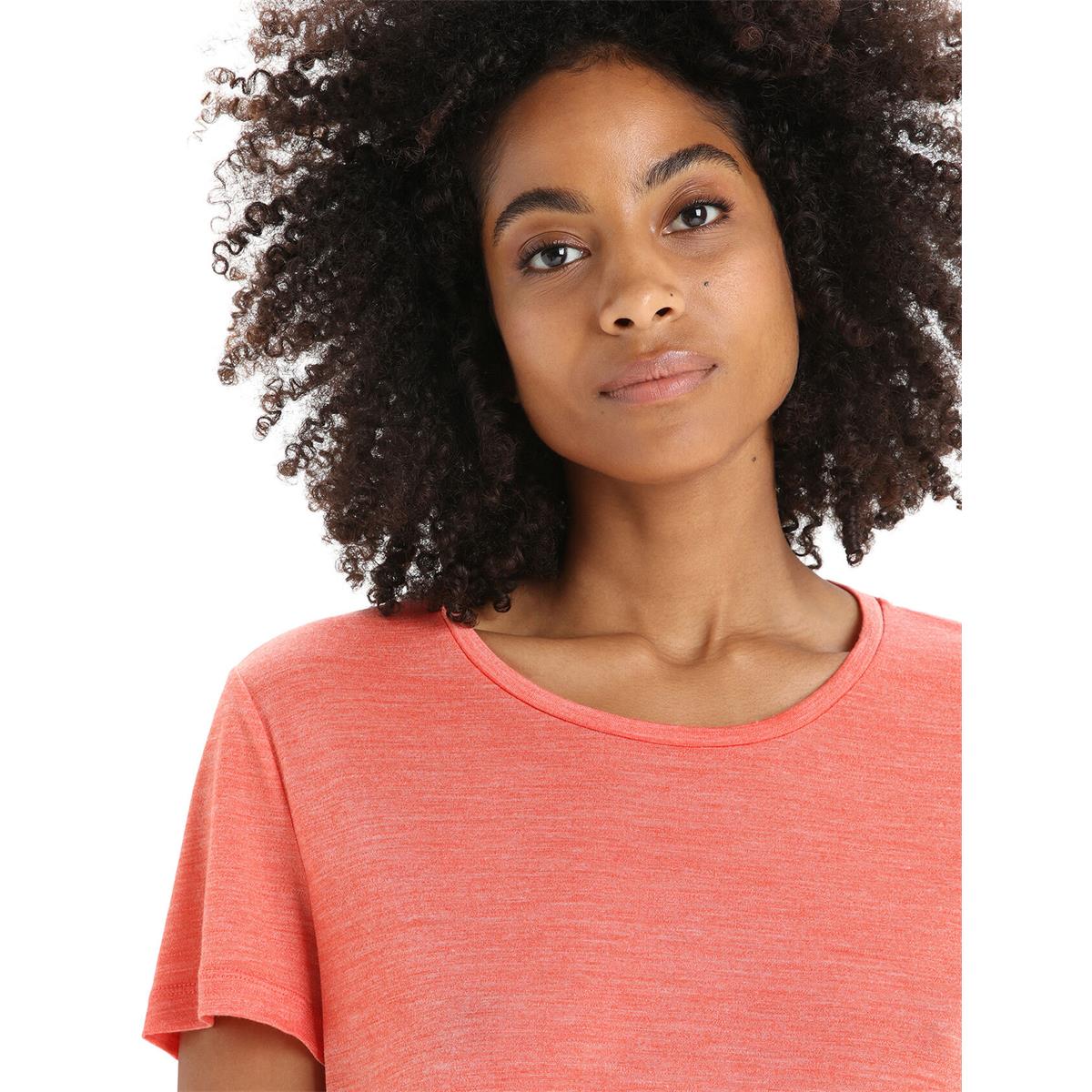 Icebreaker W Sphere II SS Tee vibrant earth heather Damen T-Shirt