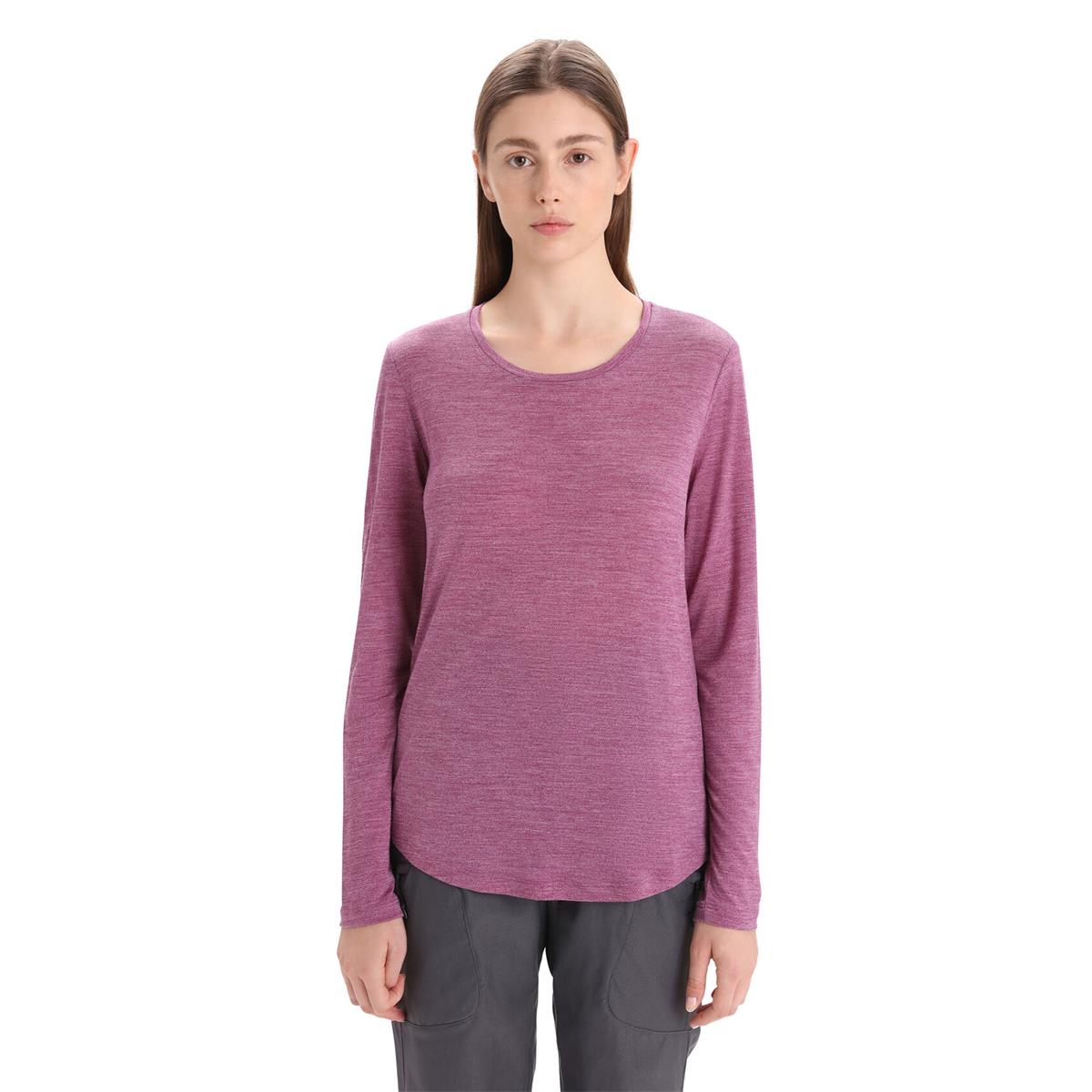 Icebreaker W Sphere II LS Tee go berry Damen Longsleeve