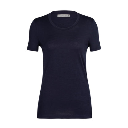 Icebrekaer W Tech Lite II SS Tee midnight navy Damen T-Shirt