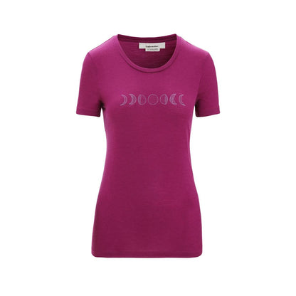 Icebreaker W Tech Lite II SS Tee Moon Phase go berry Damen T-Shirt