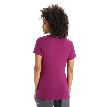 Icebreaker W Tech Lite II SS Tee Moon Phase go berry Damen T-Shirt