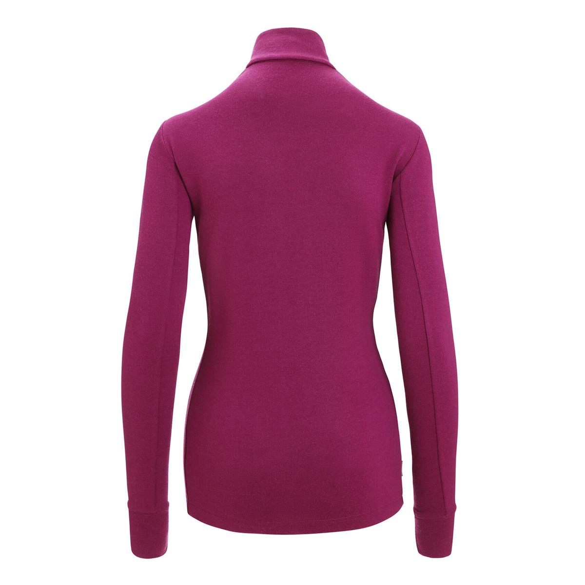 Icebreaker W Quantum III LS Zip go berry Damen Fleecejacke, Bild 2 von 5