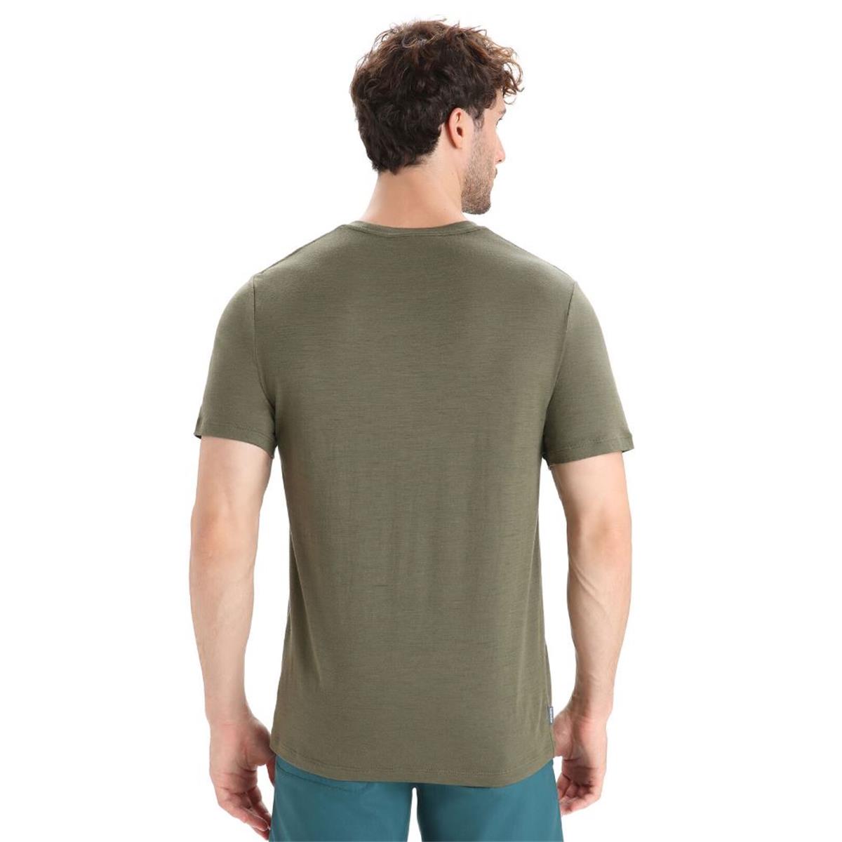 Icebreaker M Tech Lite II SS Tee Trail Hiker loden Herren T-Shirt
