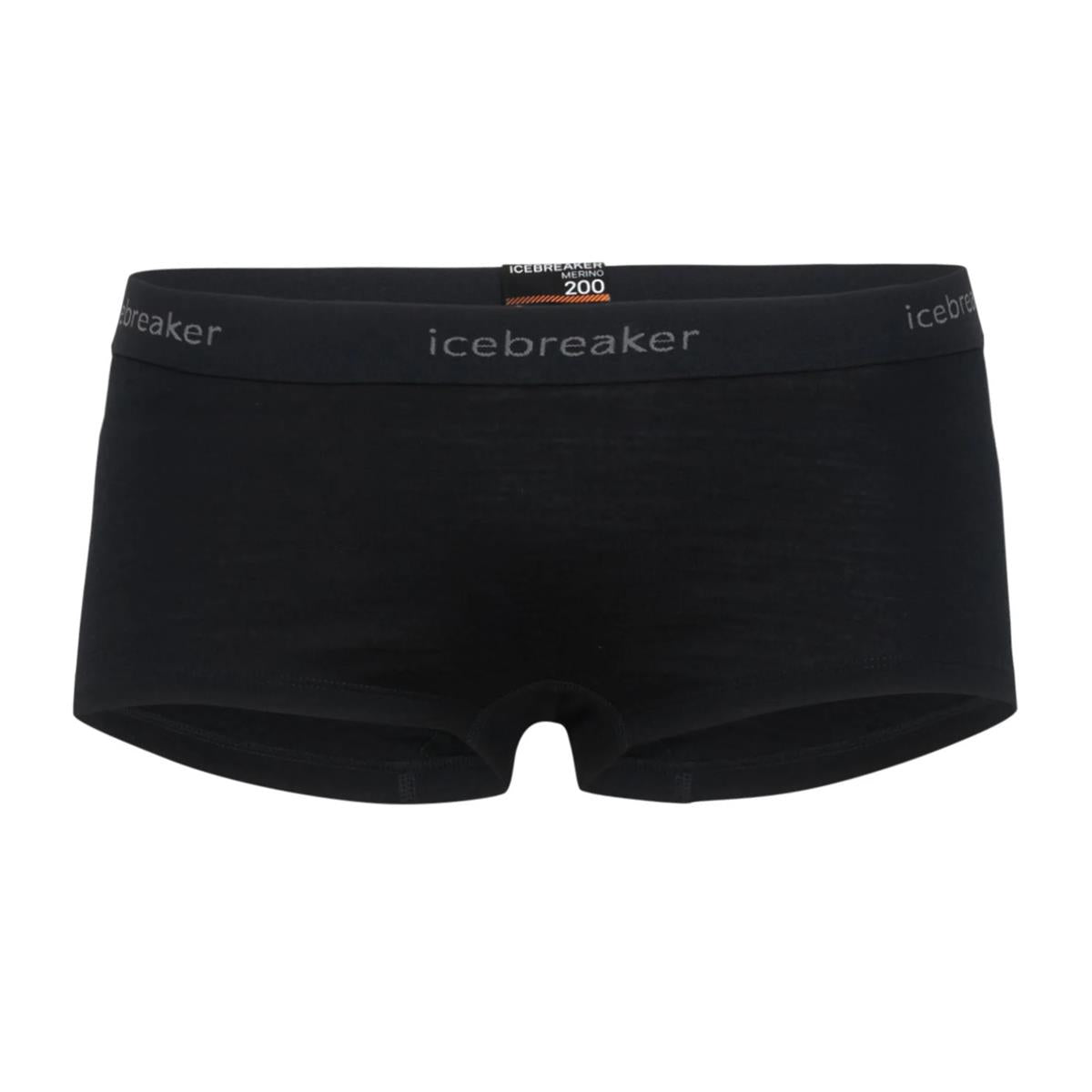 Icebreaker W 200 Oasis Boy shorts black Damen Unterhose