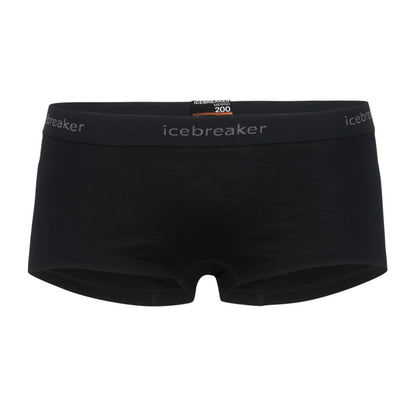 Icebreaker W 200 Oasis Boy shorts black Damen Unterhose