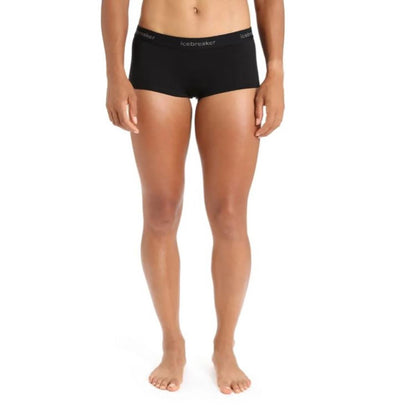 Icebreaker W 200 Oasis Boy shorts black Damen Unterhose