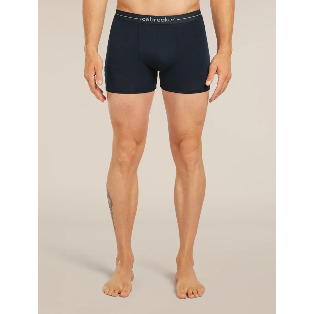 Icebreaker M Anatomica Boxers black Herren Unterhose