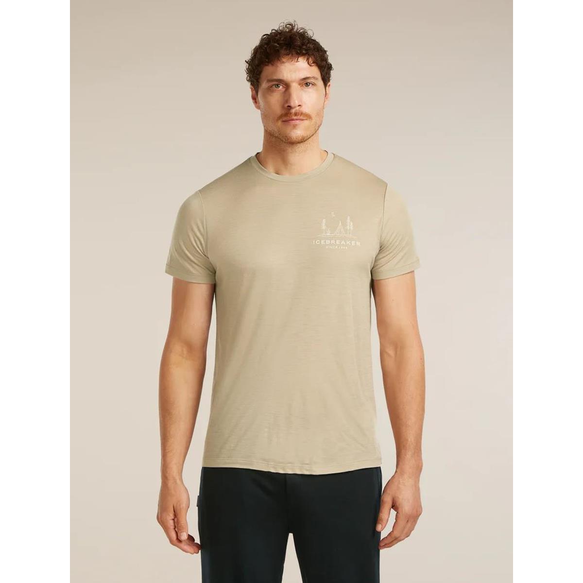 Icebreaker M Mer 150 Tech Lite SS Tee Pass flagston Herren T-Shirt