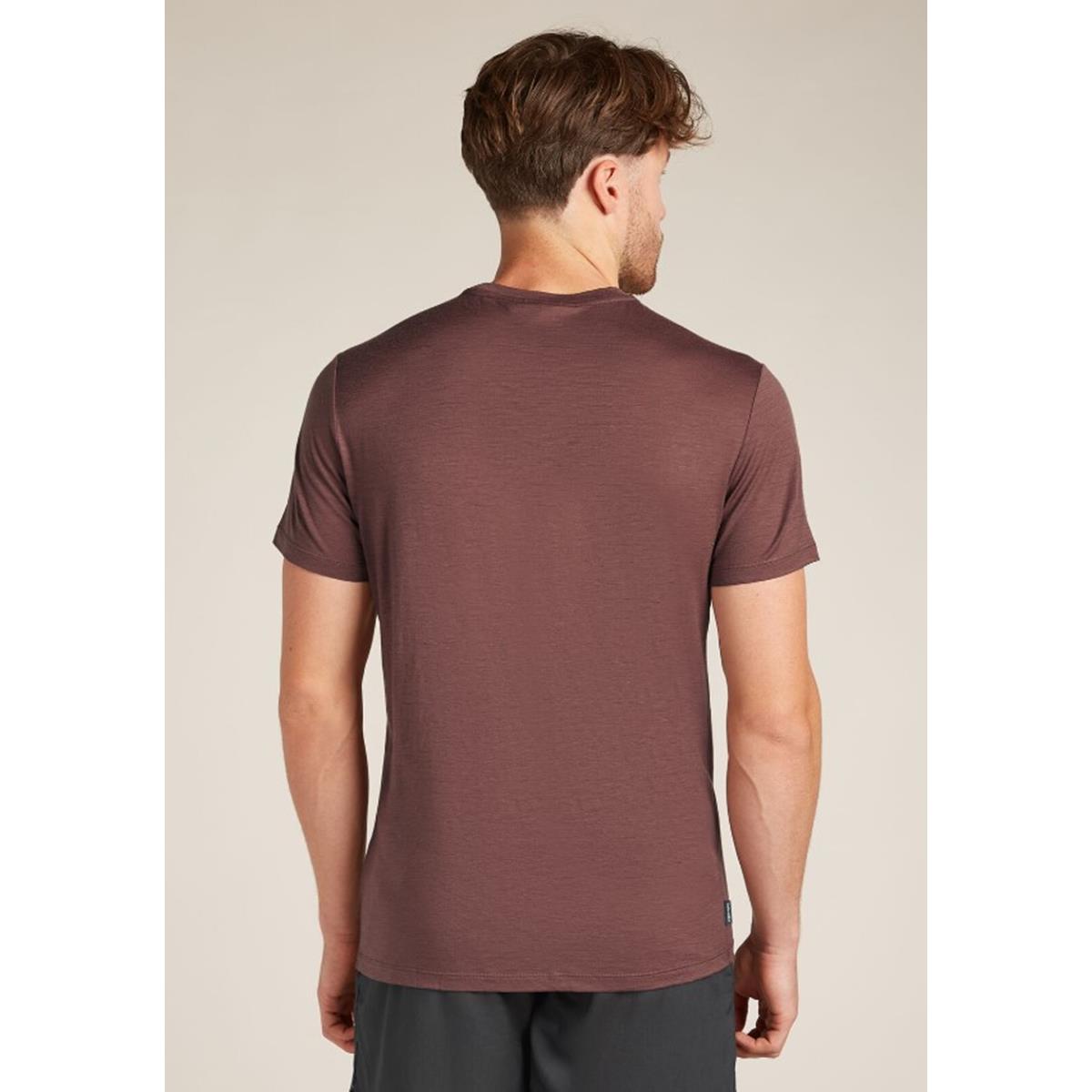Icebreaker Merino 150 Tech Lite T-Shirt Single Line Camp Herren