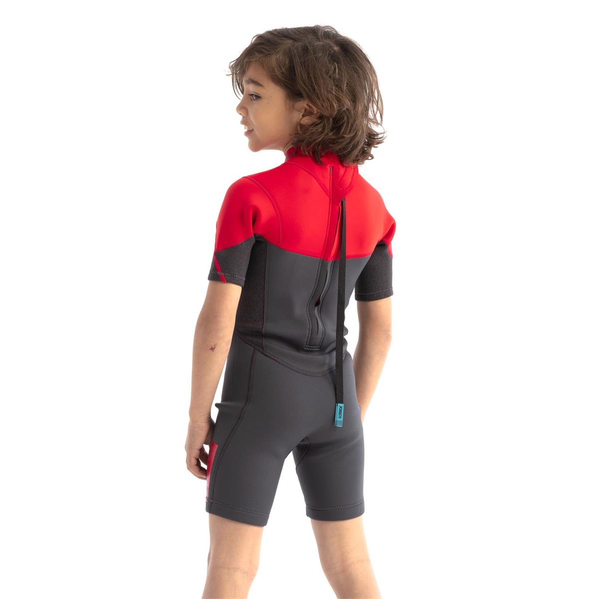 Jobe Boston 2mm Shorty Neoprenanzug für Kinder rot, Bild 2 von 3
